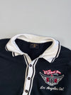 Y2K Christian Audigier VTF Speed Shop Long Sleeve Polo (S)