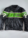 First Racing | Leather Moto Jacket with Thinsulate (M) (Paded)