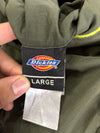 Dickies Olive Green Sherpa-Lined Puffer Jacket Full Zip Insulated Winter Jacket (XL/2XL)