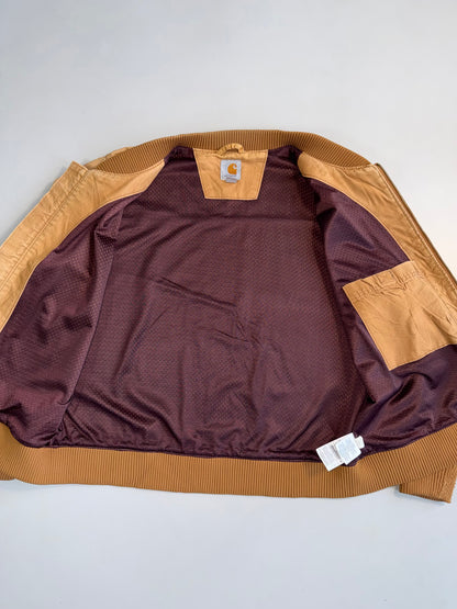 !      Carhartt Sandstone Canvas Bomber Jacket – Desert Tan (XL)