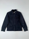 Levi's Black Denim Padded Zip-Up Work Jacket  (M)