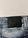 Levi's Heavy Distressed Repaired Patch Jeans (W:36) (L:46)
