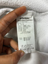 Ellesse Heritage | Mock Neck Fleece Logo Pullover – White | (M/ L)