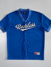 FSBN “Reckless” Baseball Jersey – Royal Blue (L)