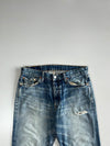 Vintage Levi’s 501 Distressed Blue Denim Jeans (W:30|L:40)