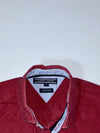 Tommy Hilfiger | Maroon New York Fit Button-Down Shirt | (S)