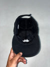 Kappa Black Omini Logo Embroidered Baseball Cap (Adjustable)