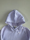 Puma Lilac Ribbed Panel Hoodie (S/M)