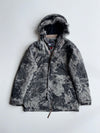 Vintage Oakley Archive Map Print Fur Hood Technical Parka Jacket (XL)