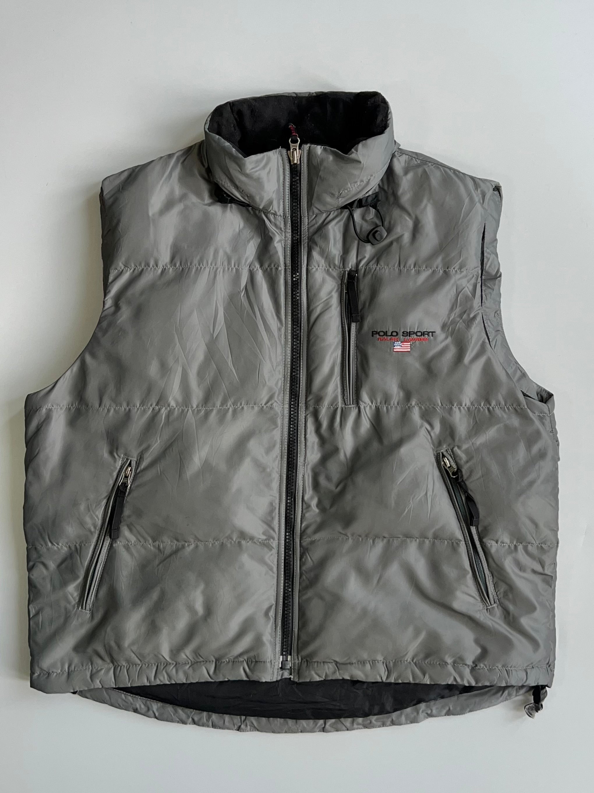 Vintage 90s Polo Sport Ralph Lauren Down Puffer Vest (Xl) – Drip