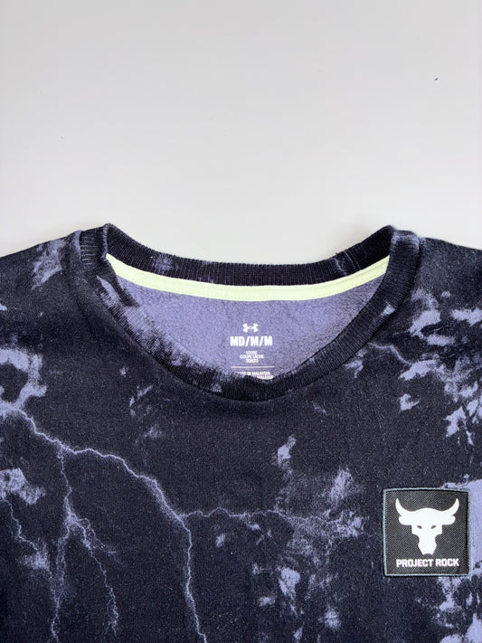 Under Armour Project Rock | Tie-Dye Crewneck Sweatshirt (Xl)
