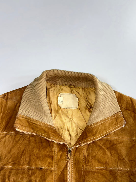 Super Premium Original Suede Leather Jacket (M)