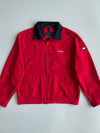 Tommy Hilfiger Red Harrington Jacket with Flag Patch (2XL)