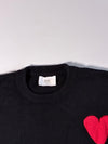 Ami Paris Ami de Coeur Heart Logo Crewneck Sweater – | (L)