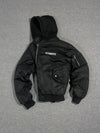 ZVetements Oversized Black Bomber Jacket – Rare Streetwear (L/XL)