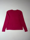 Tommy Hilfiger Pima Cotton Cable Knit Sweater – Pink Women’s (S)
