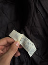 90s Armani Jeans (AJ) Vintage Brown Leather A-2 Style Flight Bomber Jacket (M/L)