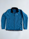 Arc’teryx Gamma Softshell water-resistant Jacket Blue Fleece Collar (L)