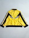 Vintage Puma Yellow Black Colour Block Track Jacket  women’s (XL)