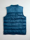 Nike Puffer Vest  Navy Blue x Teal, Vintage Sportswear (L)