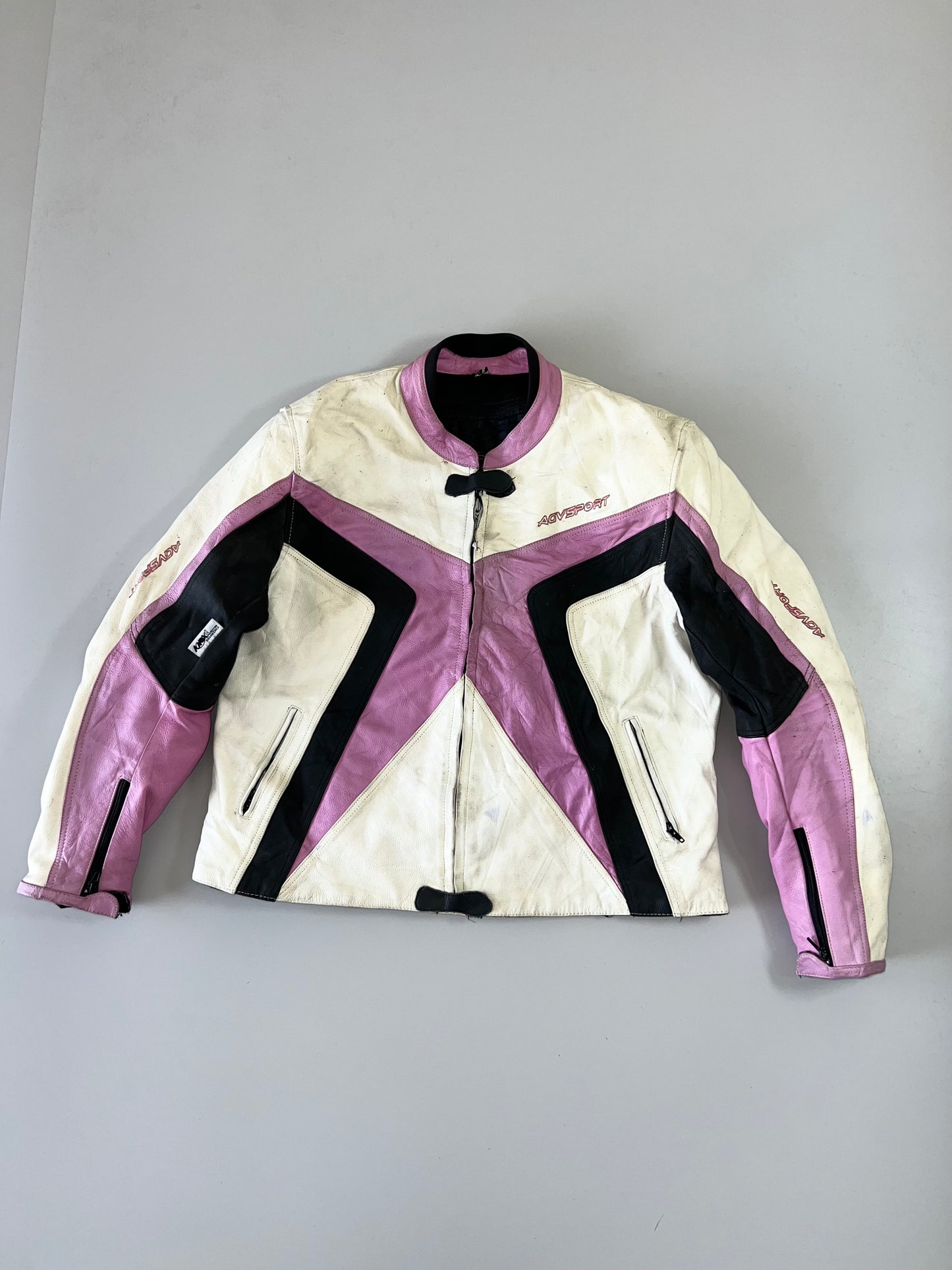 ZAgv Riding Original Leather Jacket (L/XL)