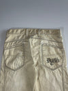 Rainbow Cream Zip-Detail Jeans (W:32|L:41)