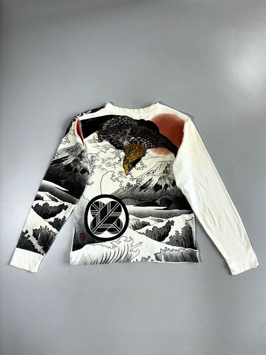 Karakushi Tamashi Premium Back Fully Embroidered T-shirt(M)