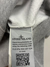 Stone Island Grey Melange Crewneck Sweatshirt with Compass Badge (S)