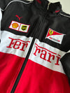 Ferrari | Black, White & Red Racing Jacket (2Xl)