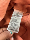 Adidas Originals 1972 Crest Lace-Up Rugby Collar Sweatshirt, Terracotta (M)