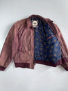 The Paris Sports Club Pure Leather Oversized Jacket (M)