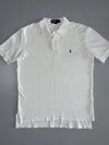 Polo Ralph Lauren White Polo (Classic Fit (L)