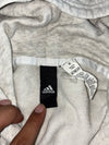 Adidas Grey Big Logo Hoodie (M)