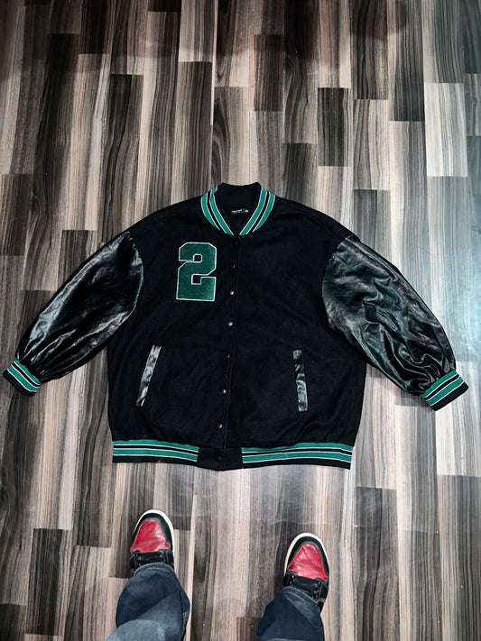 ZPremium Leather Sleeves Jacket XL/2XL