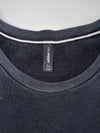 Adidas Neo 3-Stripe Sleeve Logo Crewneck Sweatshirt – Black (S)