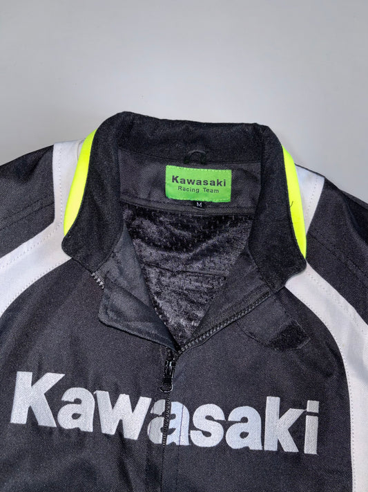 Kawasaki Original Racing Team Vintage Motorcycle Jacket (PADDED) (S)