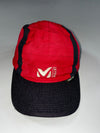 Vintage Millet Red Black Gore-Tex Outdoor Cap (Adjustable)