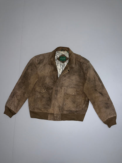 ZSuper Premium Original Leather Jacket Vintage (M/L)