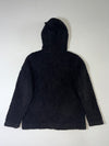 National Geographic Black Sherpa Hooded Jacket (S)