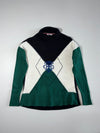 Tommy Hilfiger Argyle Turtleneck Sweater – Green, Cream & Black(2XL)