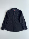 Wrangler Black Denim Western Pearl Snap Shirt (2XL)