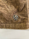 Brown Corduroy Hooded Jacket – (XL/2XL)