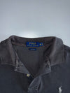 Polo Ralph Lauren Faded Black Piqué Polo – White Pony | Classic Fit (XL)