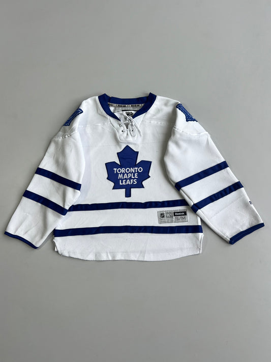 Reebok Toronto Maple Leafs NHL Jersey Away White Blue (XS)