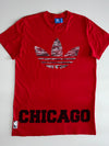 Adidas Originals Chicago Bulls Trefoil T-Shirt – Red (L)