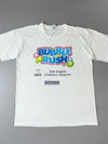 Fruit of the Loom Original "Bubble Rush" Charity Graphic Tee – White (L)