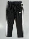 adidas Black 3-Stripes Track Pants (W:27) (L:34)