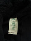 Roots Canada Beaver Logo Zip-Up Hoodie Black Pink Embroidery (XS)