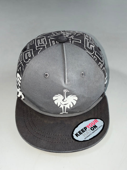 Engelbert Strauss Ostrich Logo Grey Snapback – Keep Your Hat On (Adjustable)