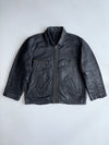 ZSuper Premium Original Heavy Leather Jacket (2XL)